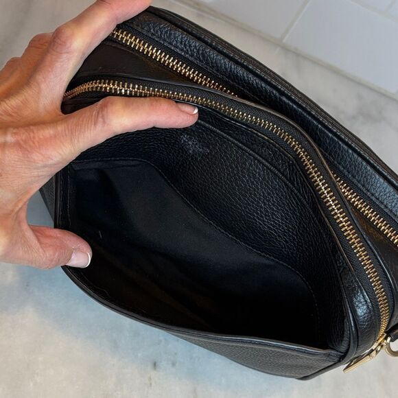 Coach Crossbody Bag Purse Handbag Leather Embossed Horse & Carriage Jes Pebbled - Picture 16 of 16